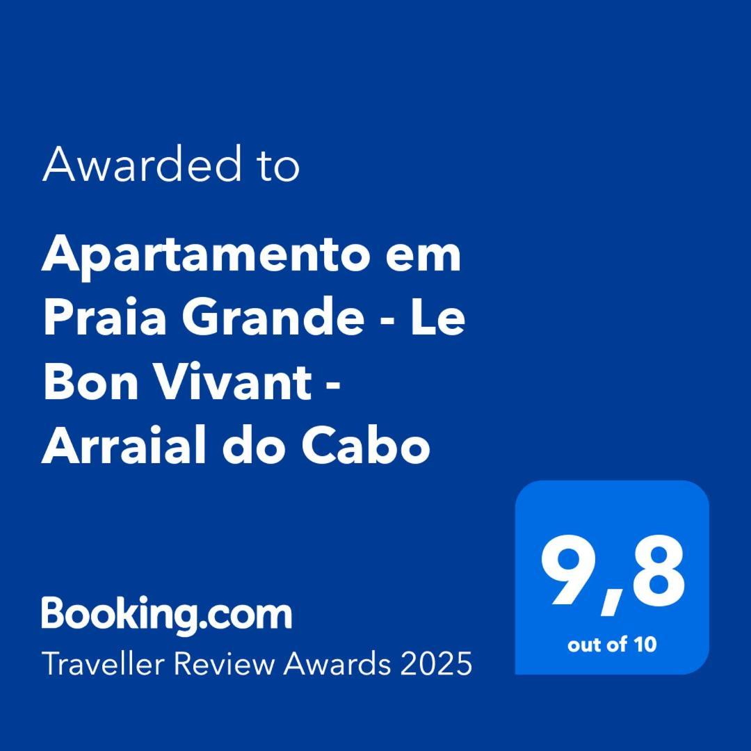 Apartamento Em Praia Grande - Le Bon Vivant - Arraial Do Cabo Bagian luar foto